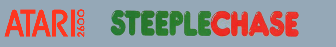 Steeplechase logo for Atari 2600